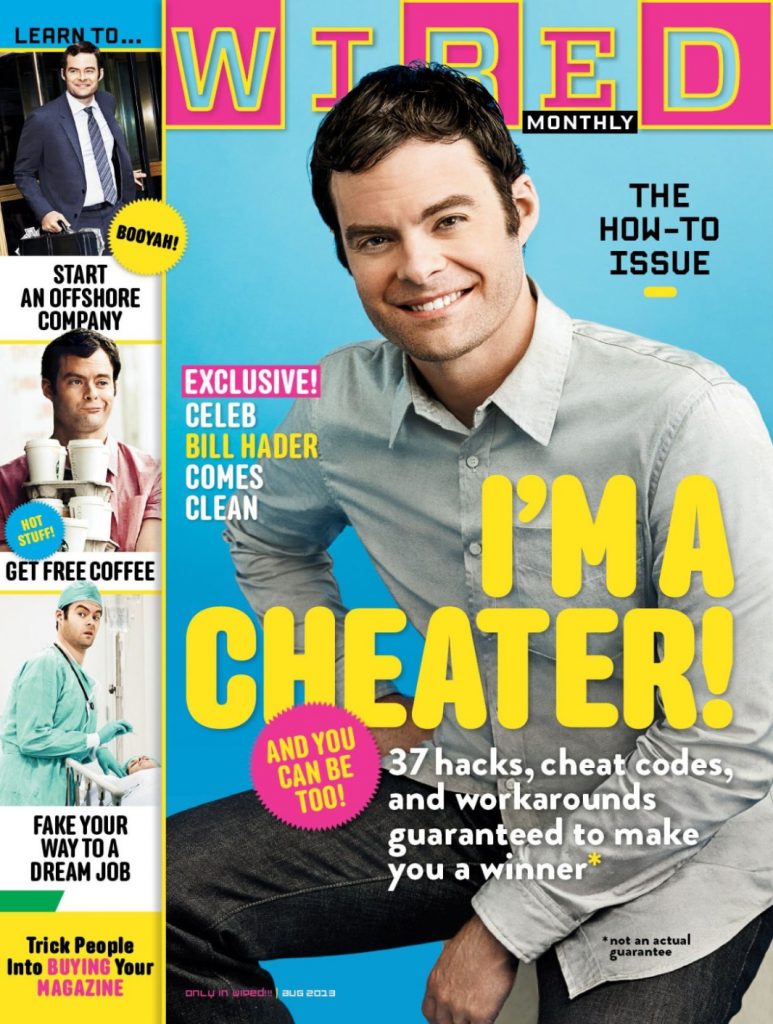 Loved this recent issue with Bill Hader